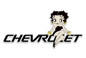 Betty Boop Car Decal